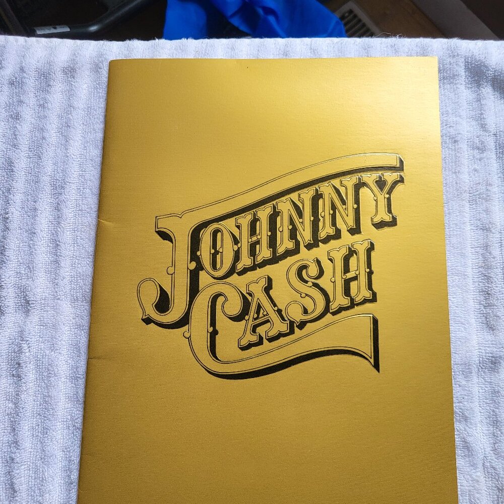 Johnny Cash Gold Coffee Table Book